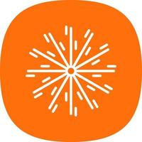 Fireworks Vector Icon Design