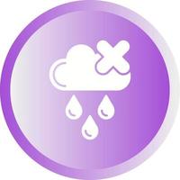 No Rain Vector Icon