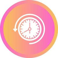 Past Time Vector Icon