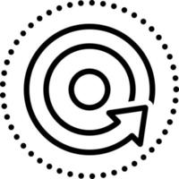 line icon for reload vector
