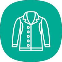 Coat Vector Icon Design