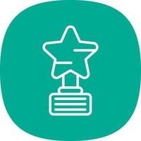 Award Vector Icon Design