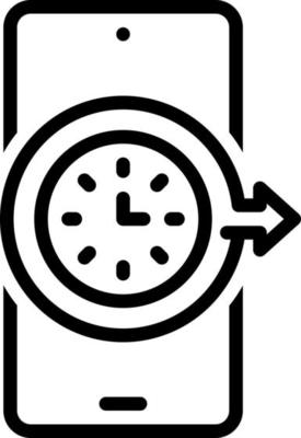 line icon for temporal