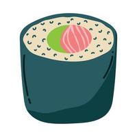 sushi wasabi sauce vector