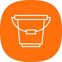 Bucket Vector Icon Design