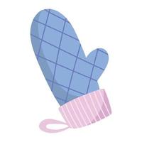 oven glove icon vector