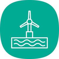 Turbine Vector Icon Design