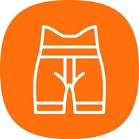 diseño de icono de vector de pantalones