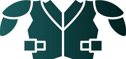 Shoulder Pads Vector Icon Design