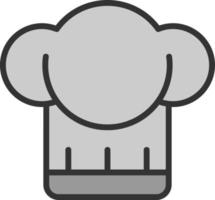 diseño de icono de vector de sombrero de chef