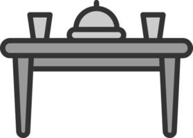 Table Vector Icon Design