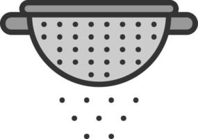 Sieve Vector Icon Design