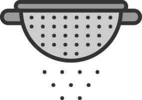 Sieve Vector Icon Design