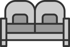 Sofa Vector Icon Design