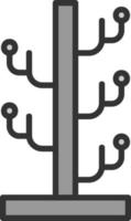 Coat Stand Vector Icon Design