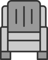 Armchair Vector Icon Design