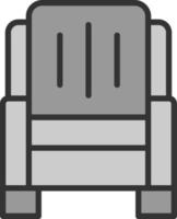 Armchair Vector Icon Design