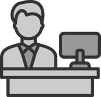 Worker Vector Icon Design