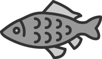 Carp Vector Icon Design