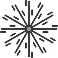 Fireworks Vector Icon Design