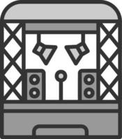 Stage Vector Icon Design