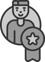 Best Employee Vector Icon Design