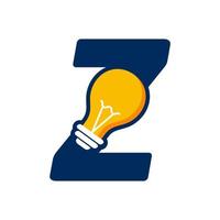 Initial Z Idea Lamp vector