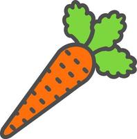 Carrot Vector icon