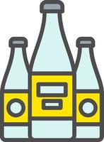 icono de vector de bebidas alcohólicas