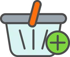 Add To Basket Vector icon