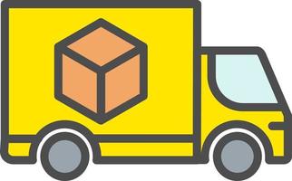 Delivery Truck Vector icon