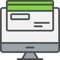 Online Payment Vector icon