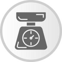 Weighting scale Vector icon