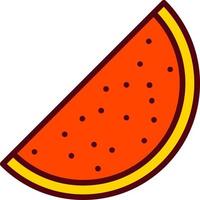 Water Melon Vector icon