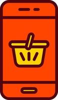 Online Grocery Vector icon