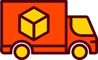 Delivery Truck Vector icon