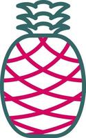 Pineapple Vector icon