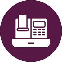 Cash Register Vector icon