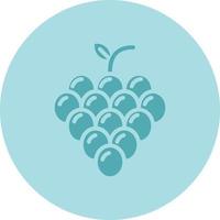 Grapes Vector icon