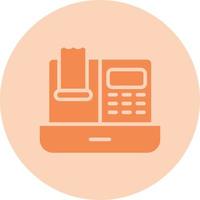 Cash Register Vector icon