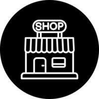 Grocery shop Vector icon