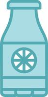 Juice Bottle Vector icon