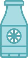 Juice Bottle Vector icon