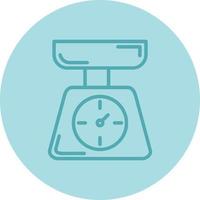 Weighting scale Vector icon