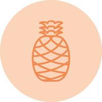 Pineapple Vector icon