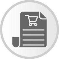 Grocery menu Vector icon