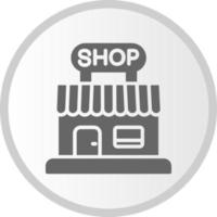 icono de vector de tienda de comestibles