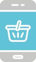 Online Grocery Vector icon