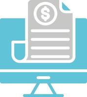 Invoice Vector icon