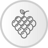 Grapes Vector icon